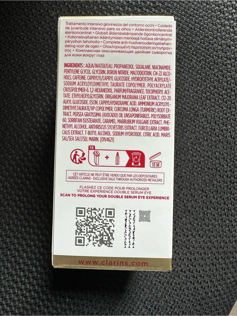 Clarins Double Serum Eye - 20ML 0.7 OZ
